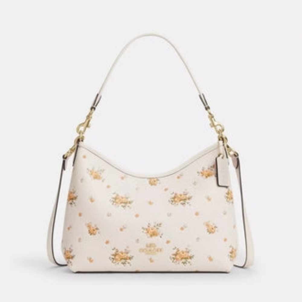 NWT Coach Laurel Shoulder Bag With Floral Print CAL43 New Packaged - Picture 10 of 13